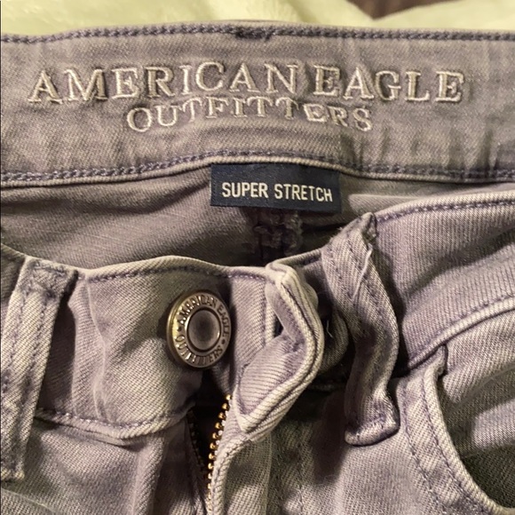 Grey distressed skinny jeans - Picture 3 of 6